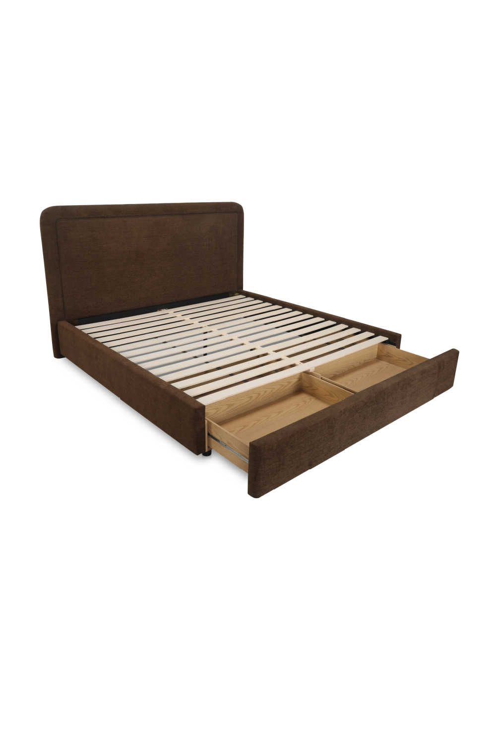 Modern European furniture - Piped Detail Storage Bed - www.oroa.com