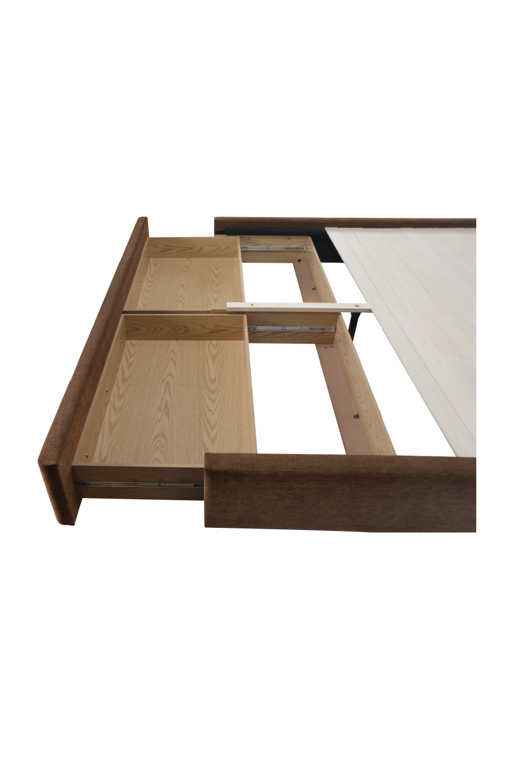 Modern European furniture - Piped Detail Storage Bed - www.oroa.com