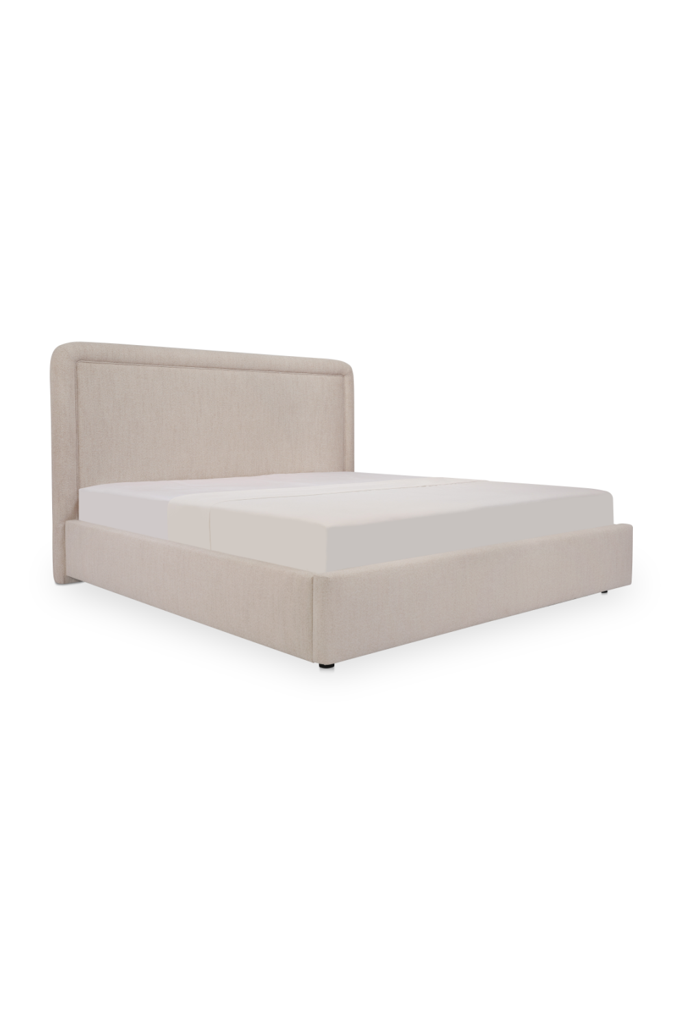 Modern European furniture - Piped Detail Storage Bed - www.oroa.com