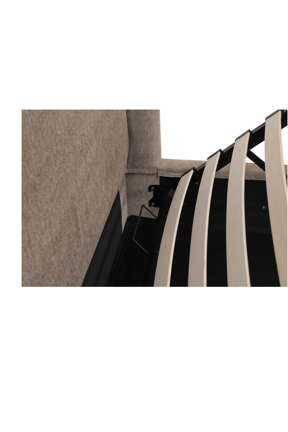 Modern European furniture - Wingback Framed Storage Bed - www.oroa.com