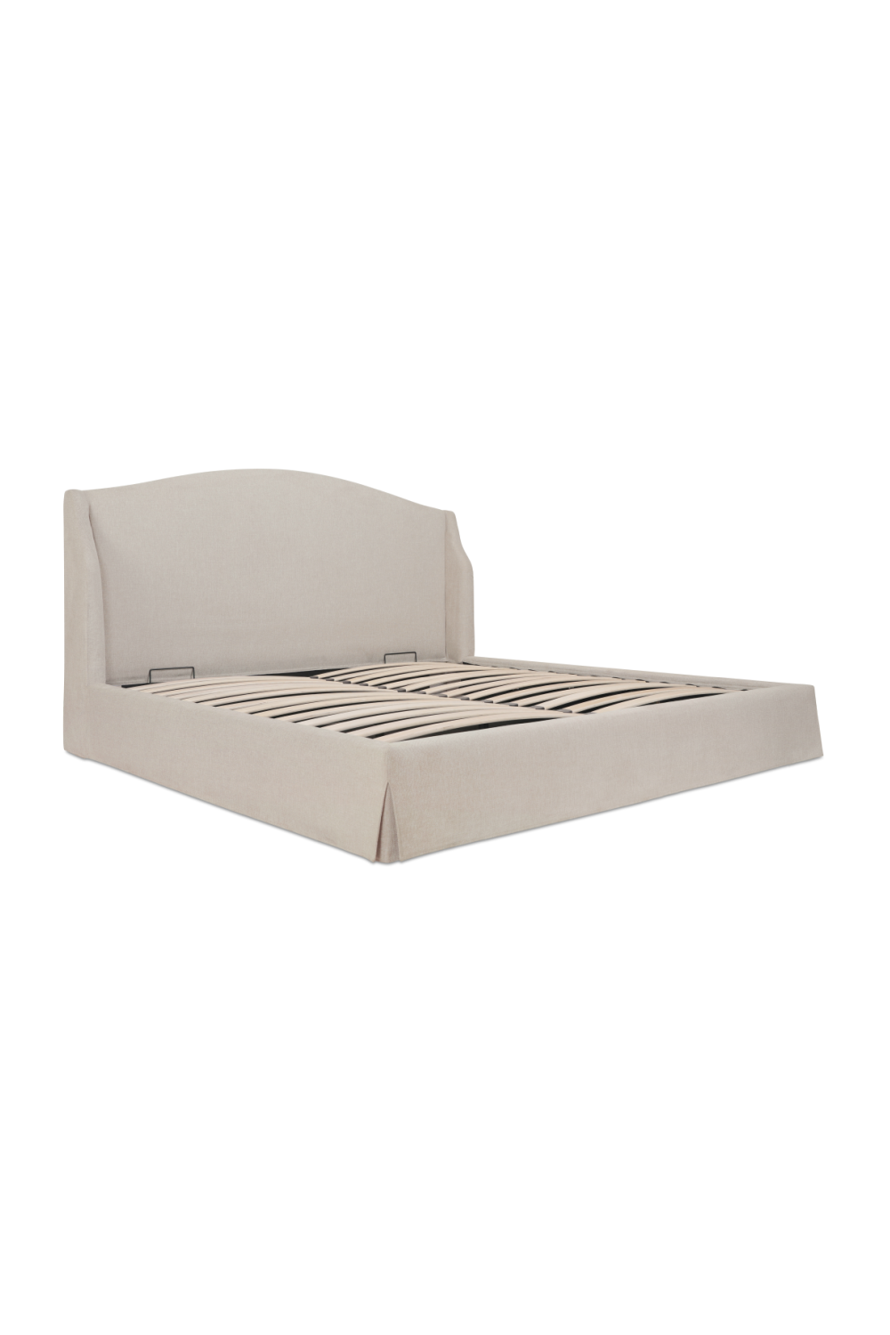 Modern European furniture - Wingback Framed Storage Bed - www.oroa.com