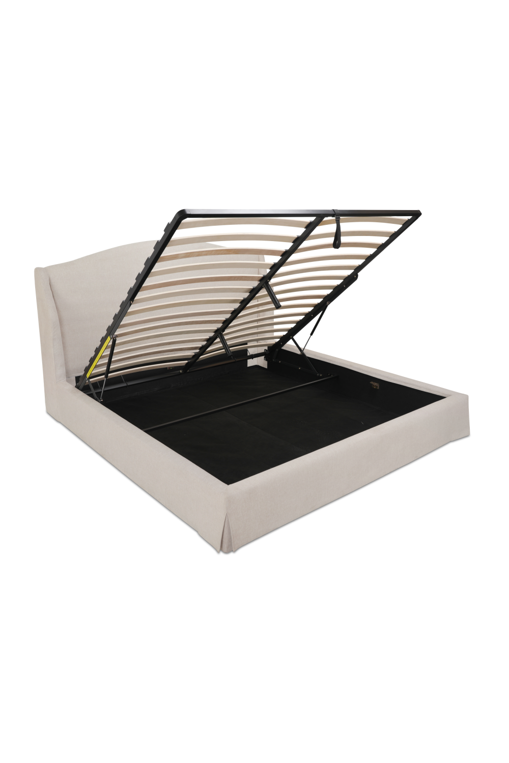 Modern European furniture - Wingback Framed Storage Bed - www.oroa.com