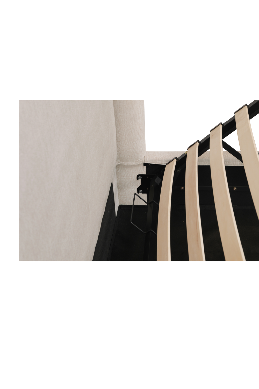 Wingback Framed Storage Bed | Novi Living Weston | Oroa.com