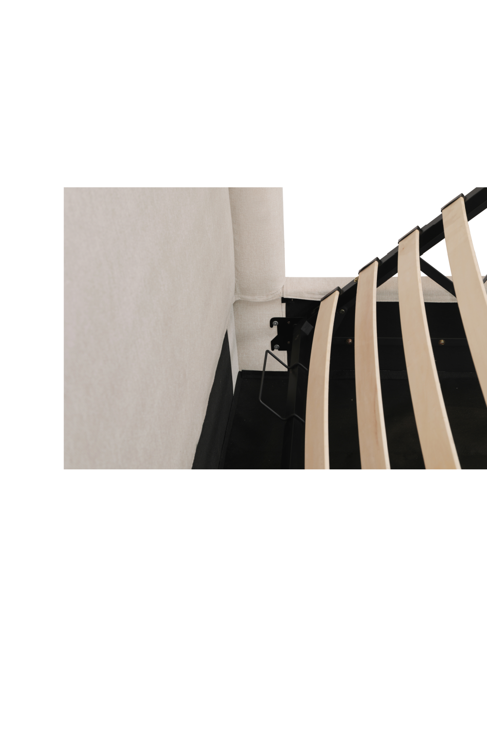 Wingback Framed Storage Bed | Novi Living Weston | Oroa.com