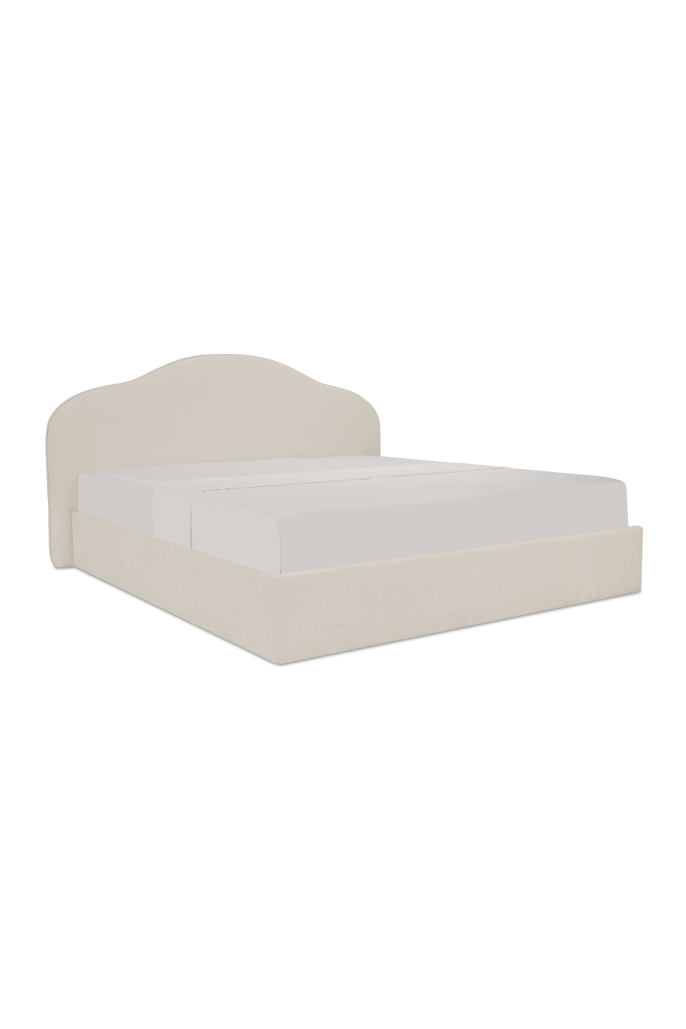 Modern European furniture - Arched Headboard Storage Bed - www.oroa.com