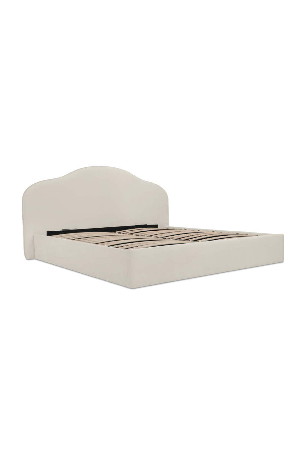Modern European furniture - Arched Headboard Storage Bed - www.oroa.com