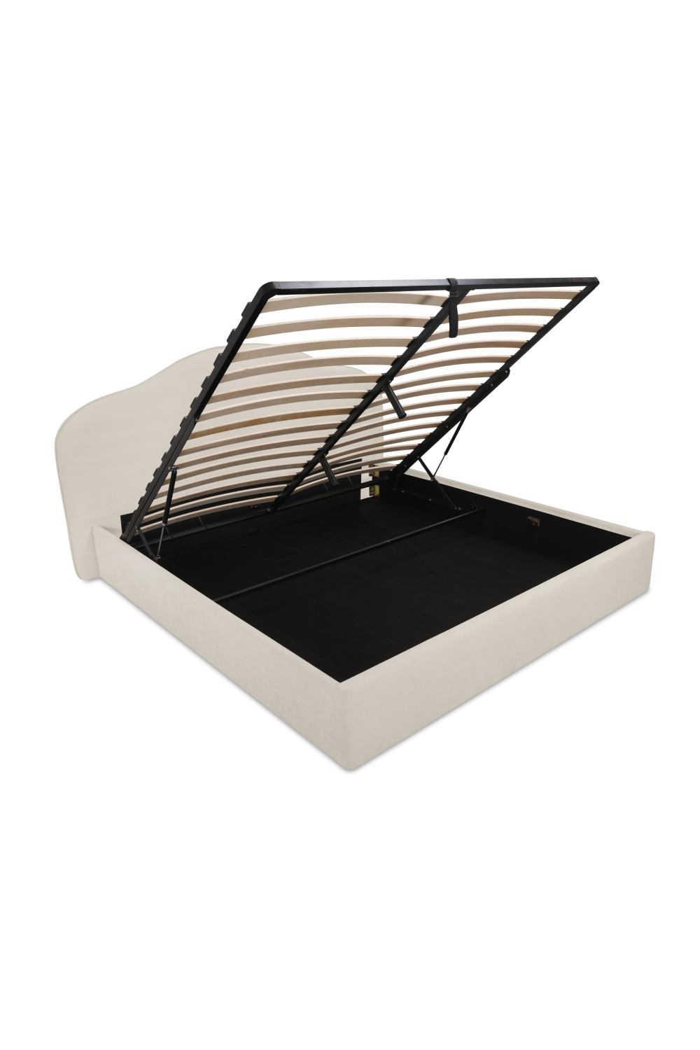 Modern European furniture - Arched Headboard Storage Bed - www.oroa.com