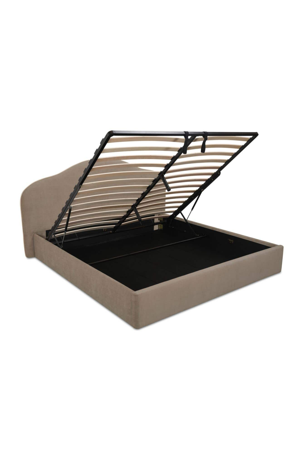 Modern European furniture - Arched Headboard Storage Bed - www.oroa.com