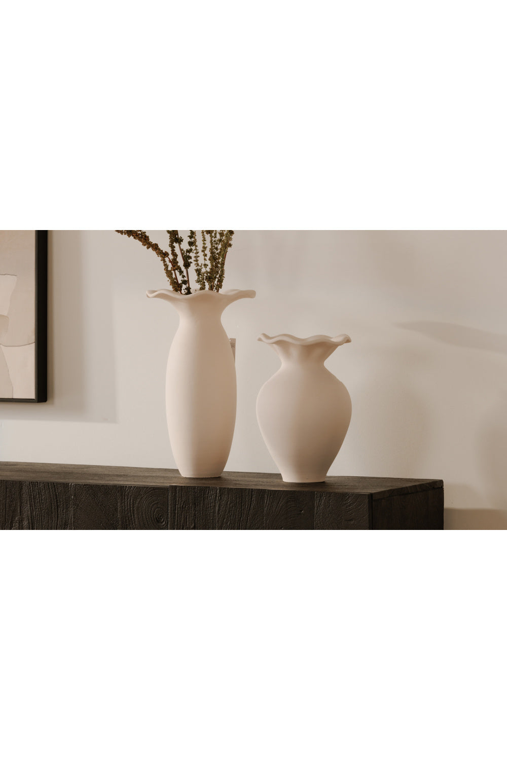 Modern European furniture - Dark Mango Wood 4-Door Sideboard - www.oroa.com