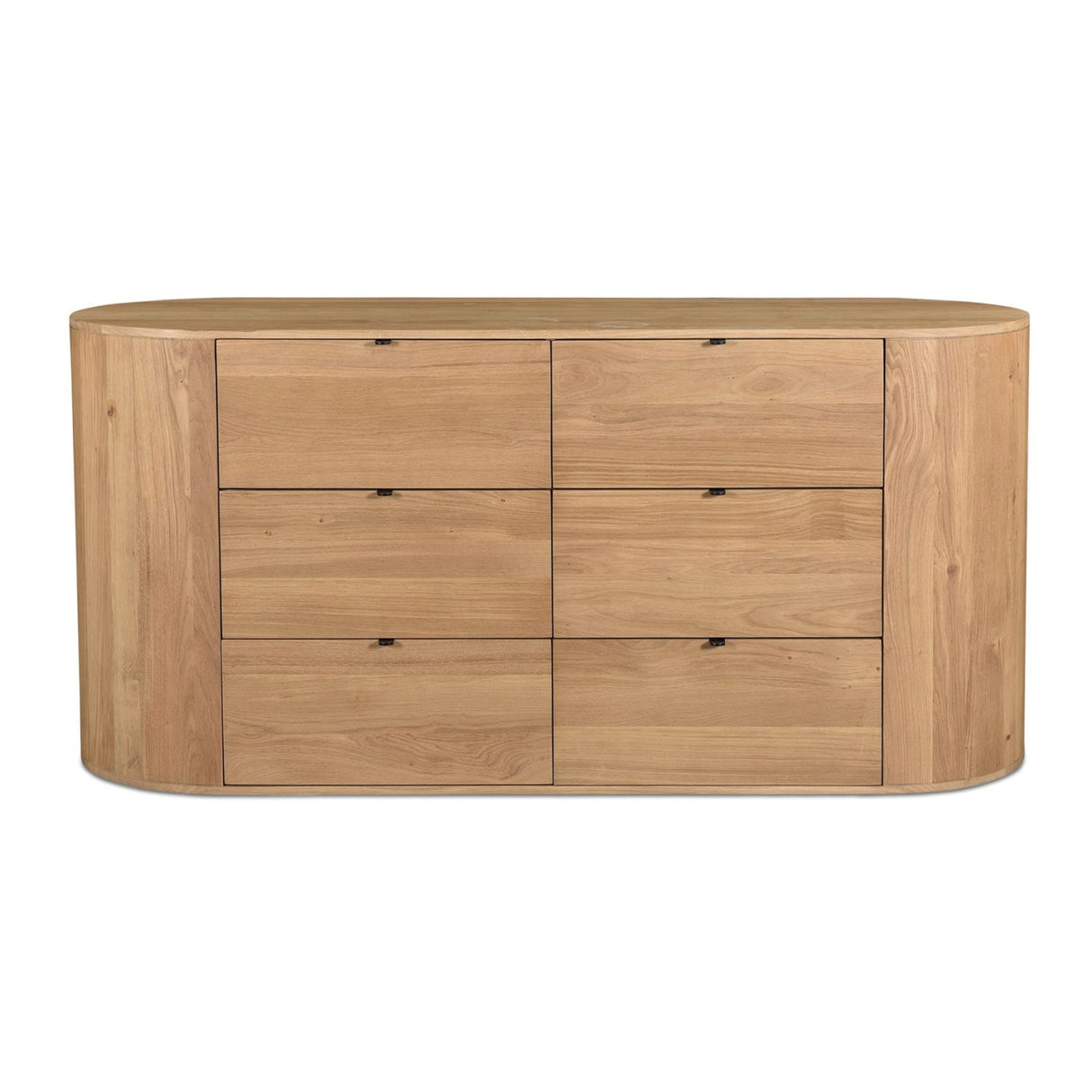 Modern European furniture - Natural Oak 6-Drawer Dresser - www.oroa.com