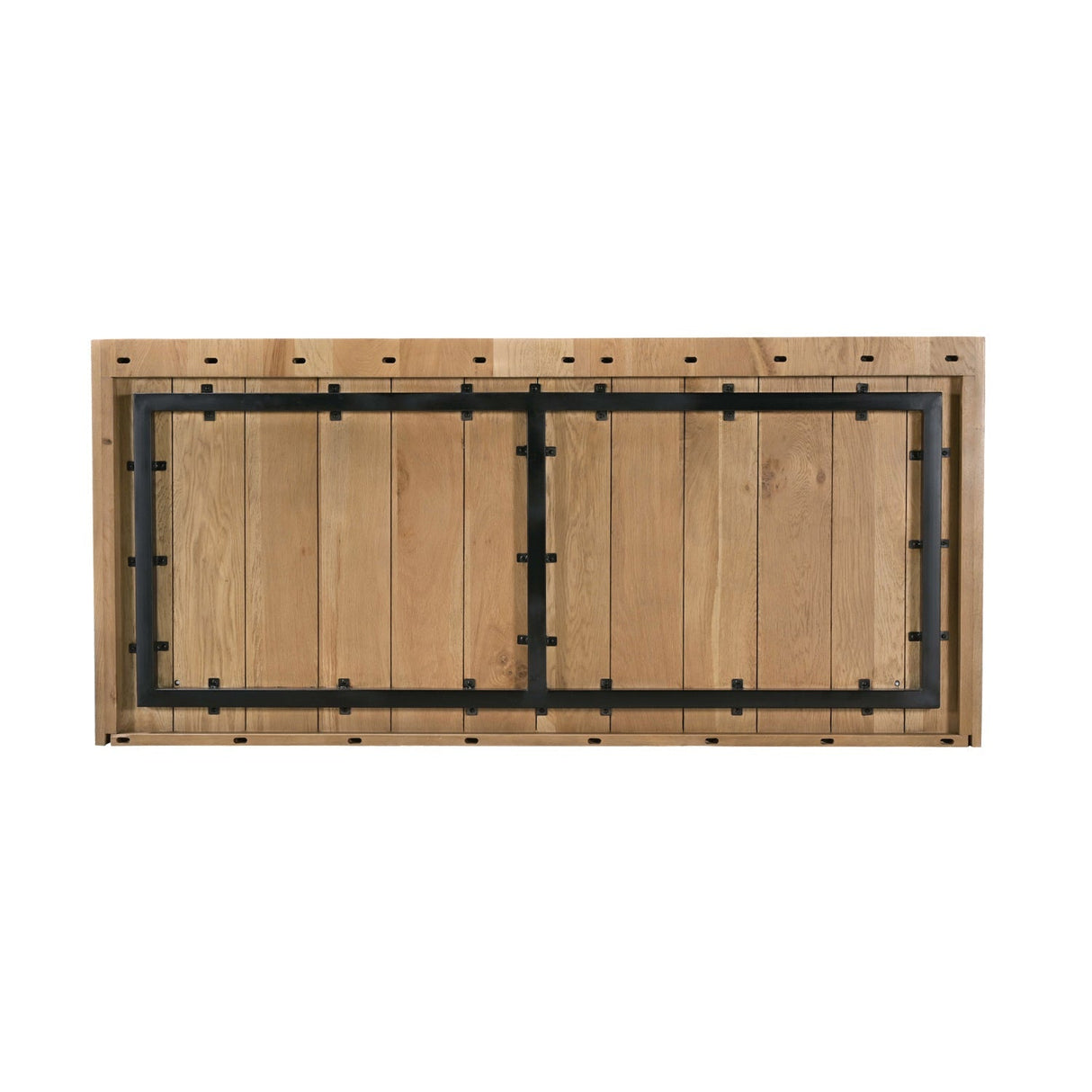 Modern European furniture - Solid Oak Wood Bed - www.oroa.com