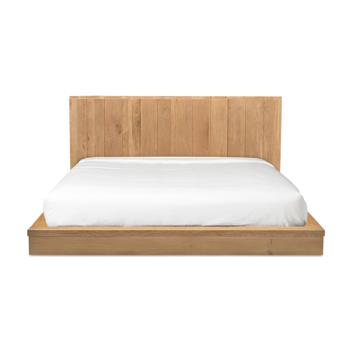 Modern European furniture - Solid Oak Wood Bed - www.oroa.com