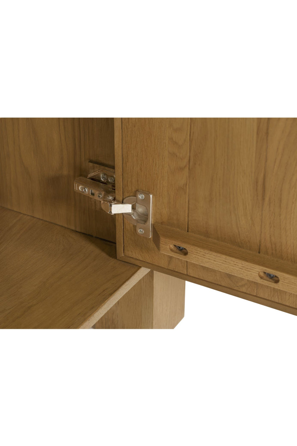 Modern European furniture - Japandi Oak 4-Door Sideboard - www.oroa.com