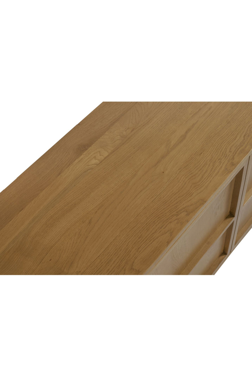 Modern European furniture - Japandi Oak 4-Door Sideboard - www.oroa.com