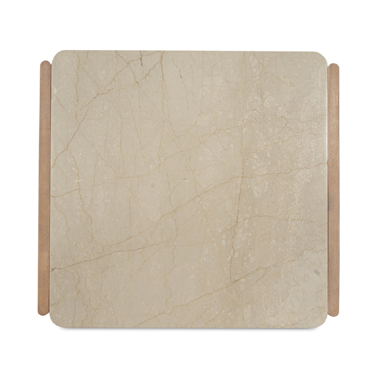 Modern European furniture - Marble Top Oak Coffee Table - www.oroa.com