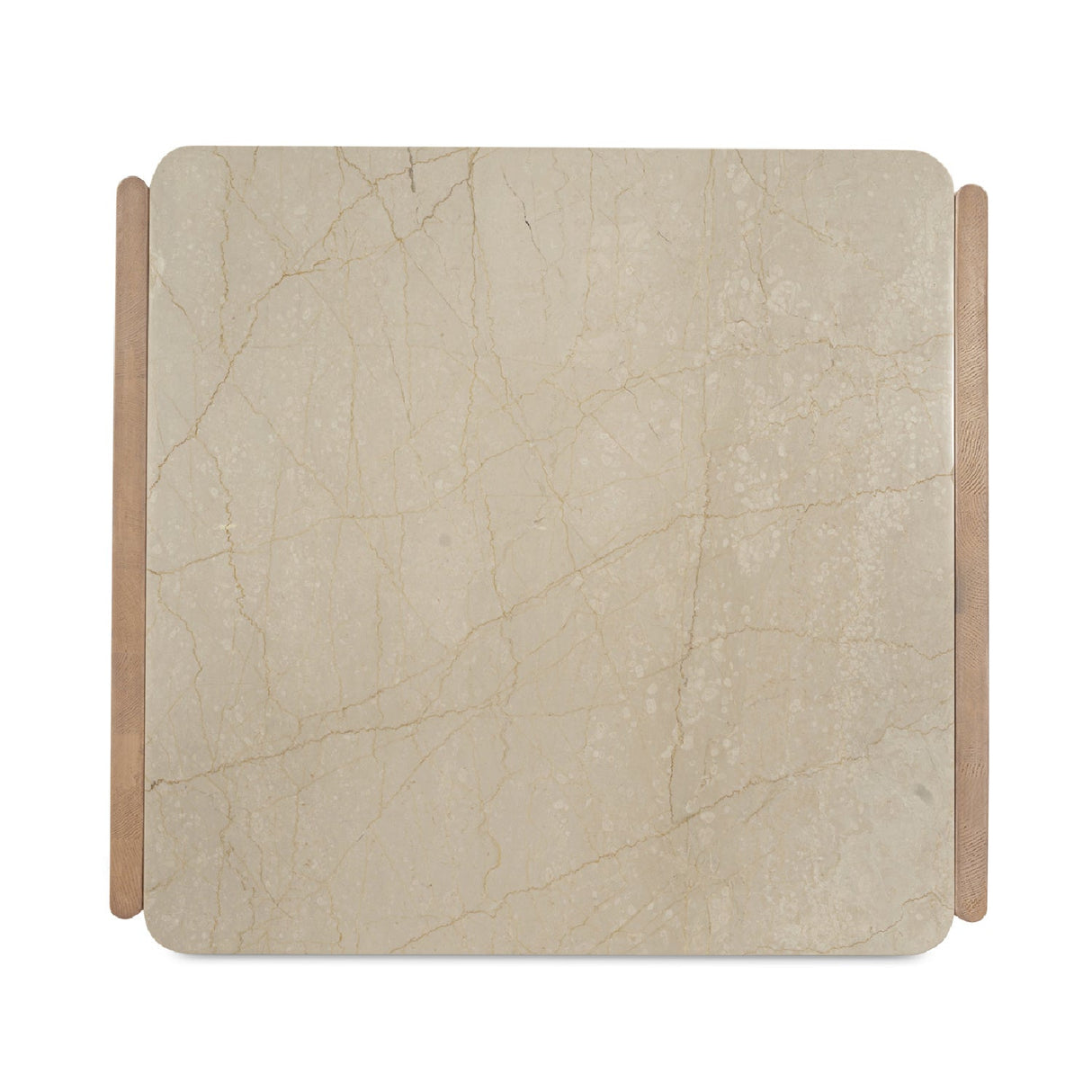 Modern European furniture - Marble Top Oak Coffee Table - www.oroa.com