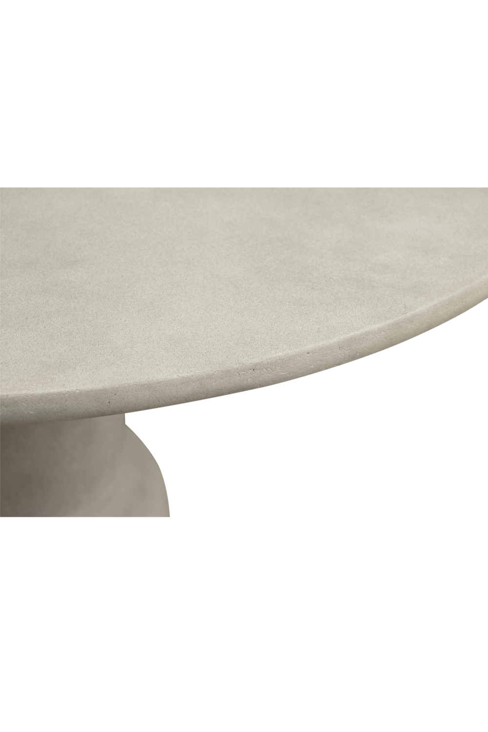 Modern European furniture - Cream Concrete Outdoor Dining Table - www.oroa.com