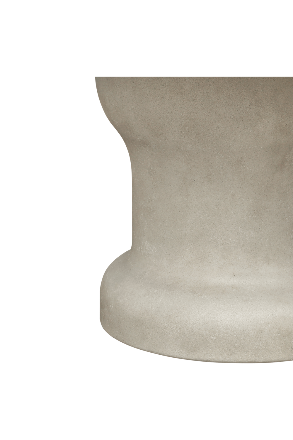 Modern European furniture - Cream Concrete Outdoor Dining Table - www.oroa.com