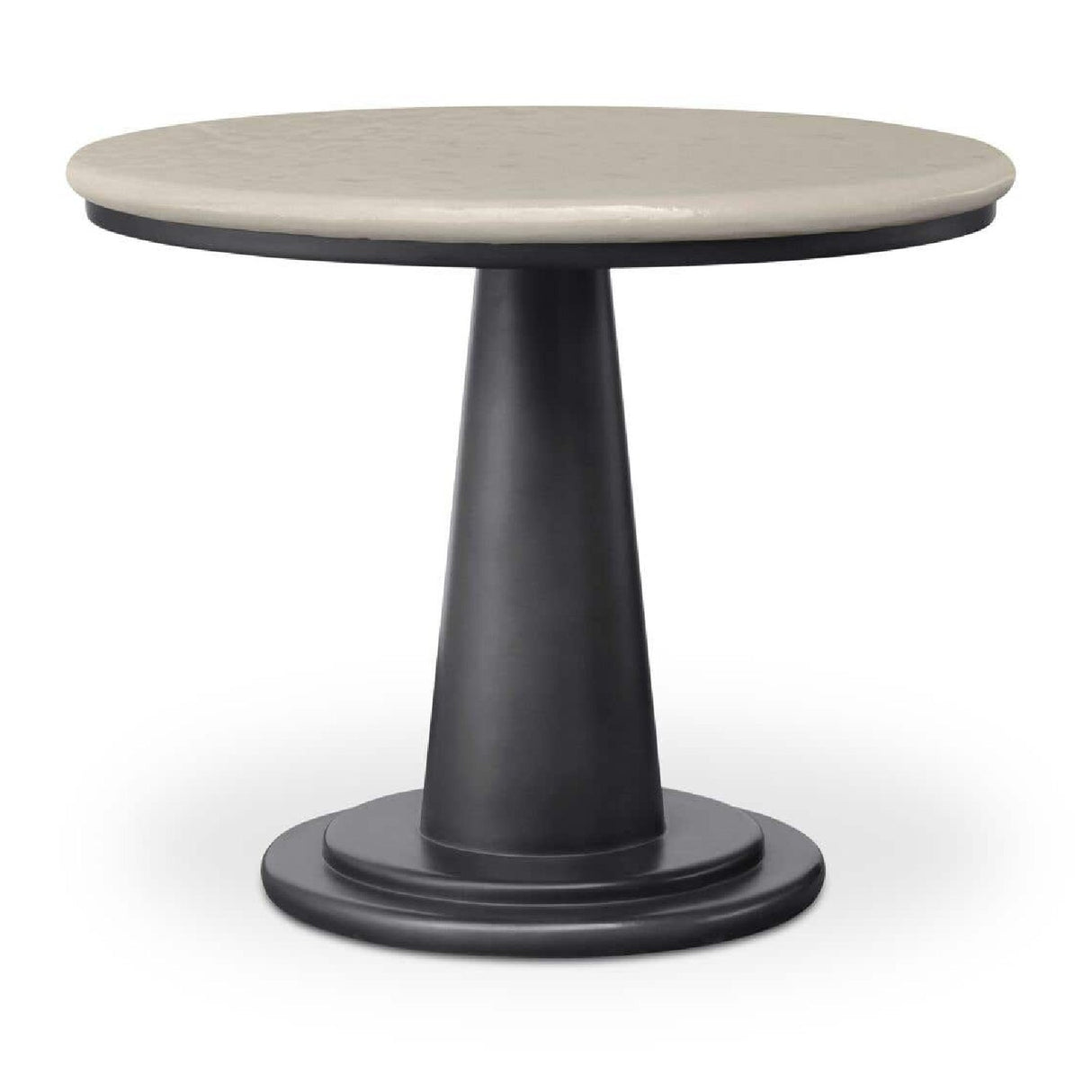 Modern European furniture - Round Concrete Outdoor Coffee Table - www.oroa.com
