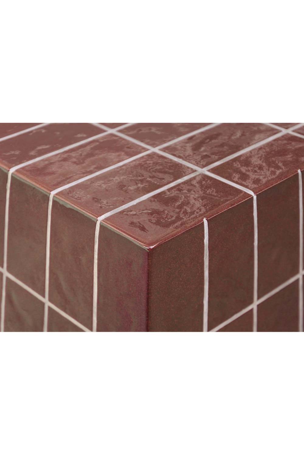 Modern European furniture - Glazed Concrete Outdoor Side Table - www.oroa.com