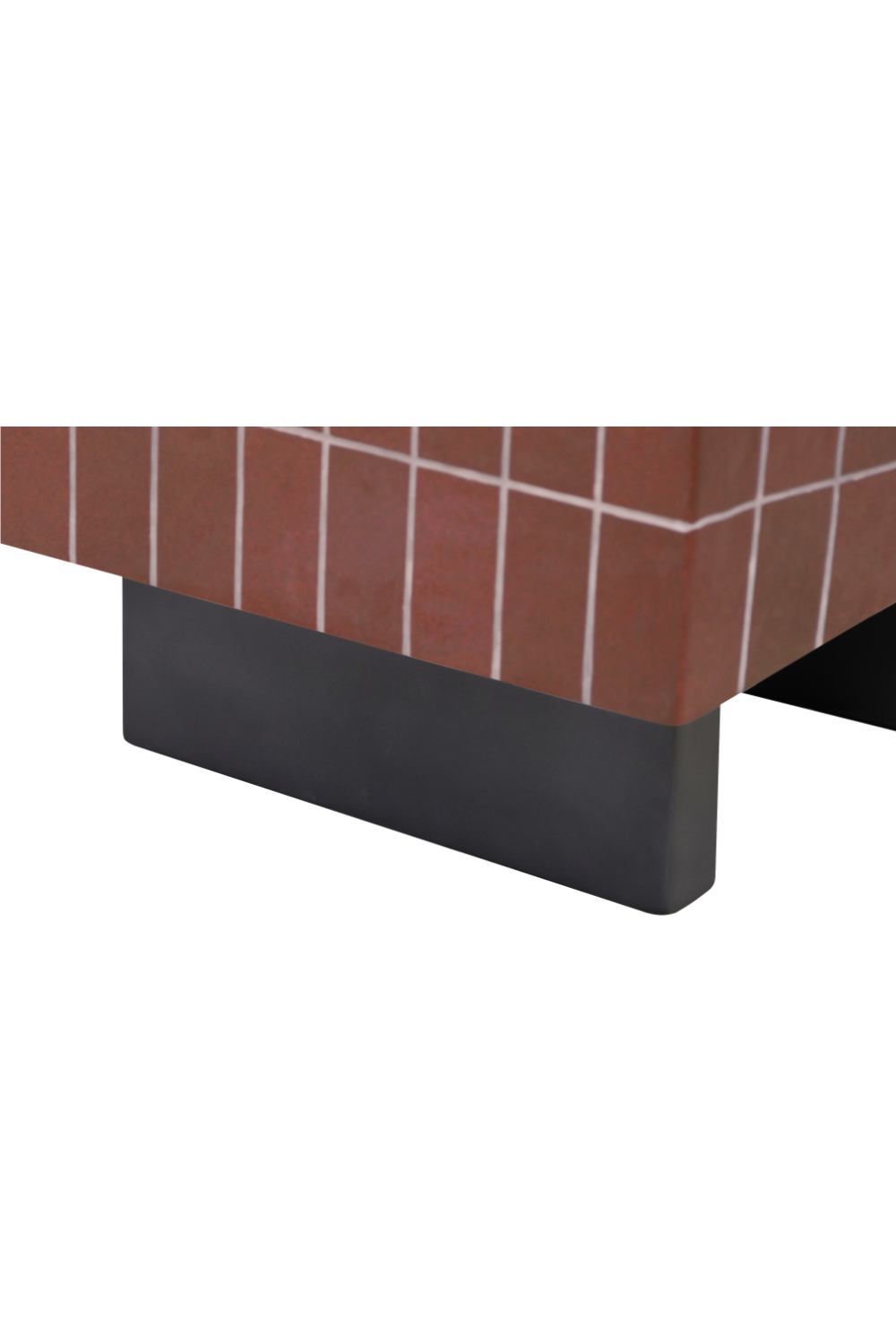 Modern European furniture - Glazed Concrete Outdoor Side Table - www.oroa.com