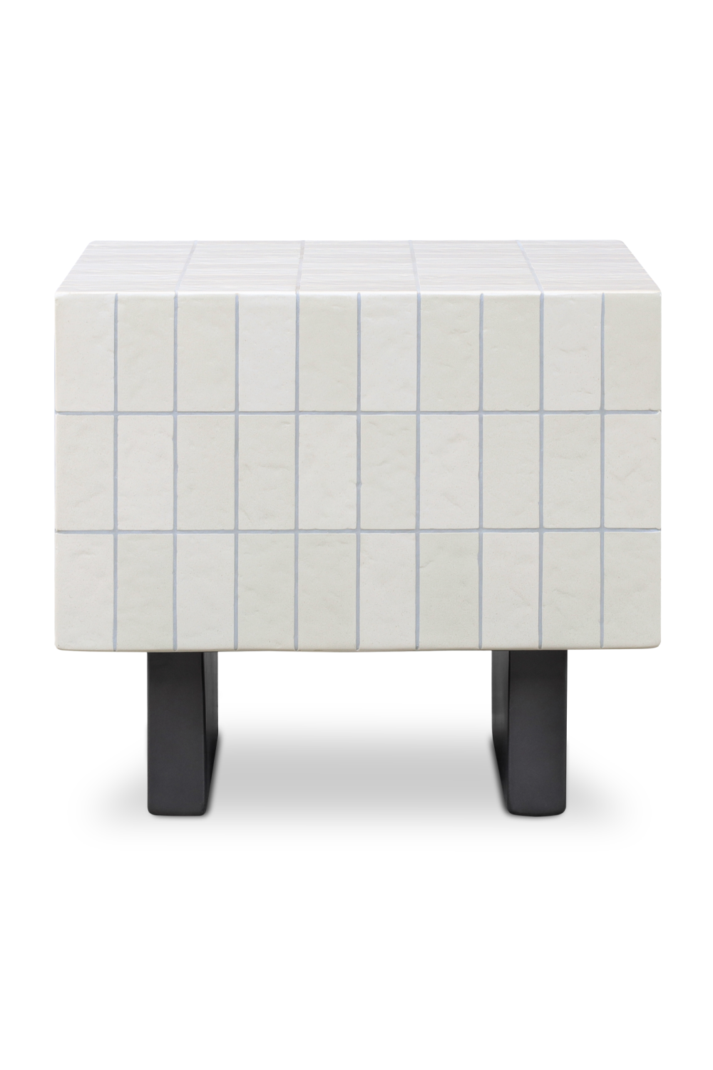 Modern European furniture - Glazed Concrete Outdoor Side Table - www.oroa.com