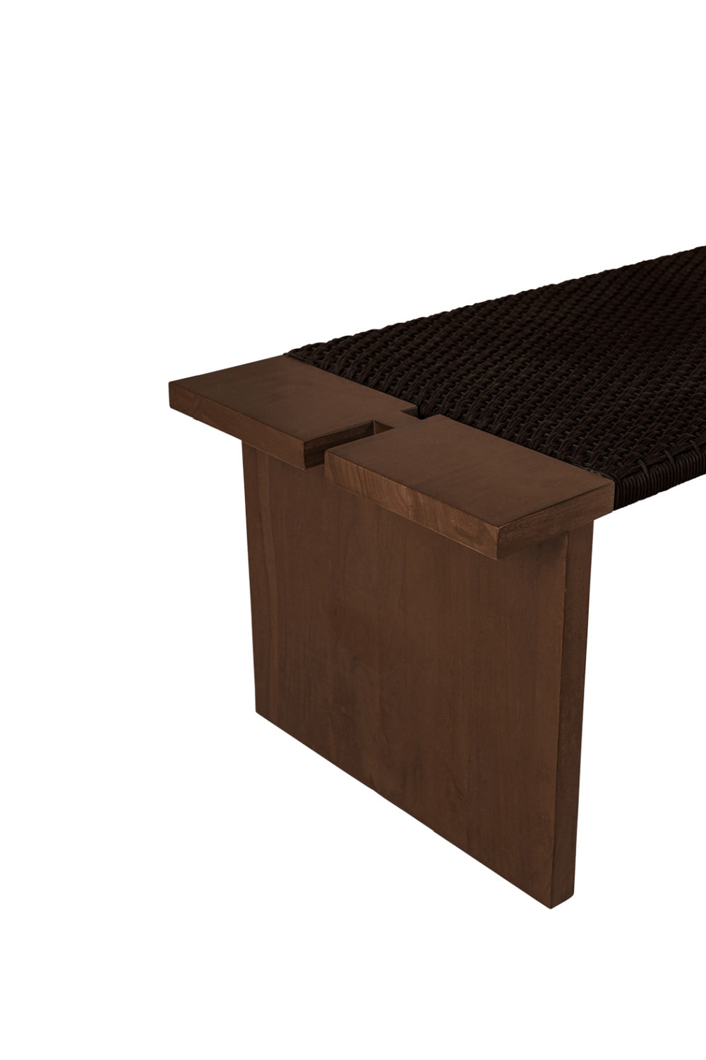 Modern European furniture - Brown Hyacinth Outdoor Bench - www.oroa.com