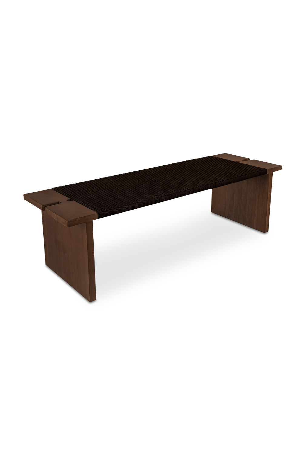 Modern European furniture - Brown Hyacinth Outdoor Bench - www.oroa.com