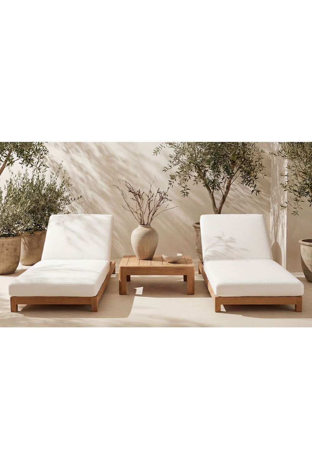 Adjustable Outdoor Lounge Chair | Novi Living Enzo | Oroa.com
