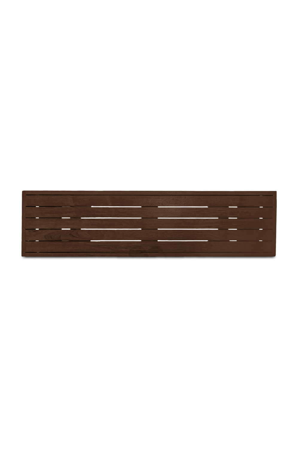 Modern European furniture - Slatted Teak Outdoor Dining Bench - www.oroa.com
