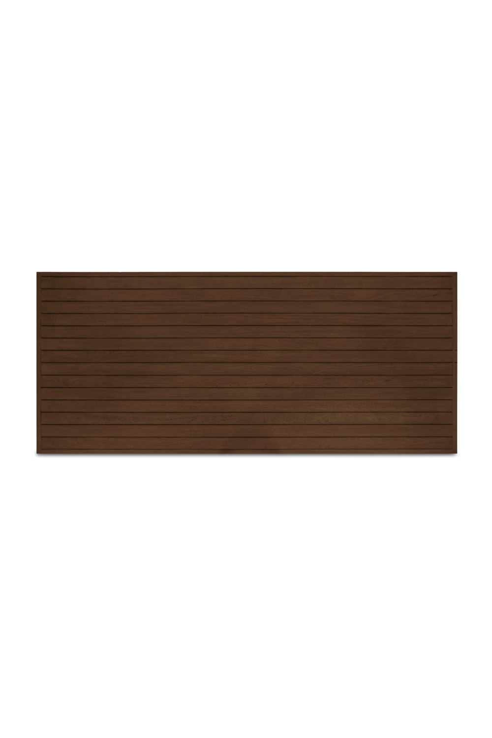 Modern European furniture - Slatted Teak Outdoor Dining Table - www.oroa.com