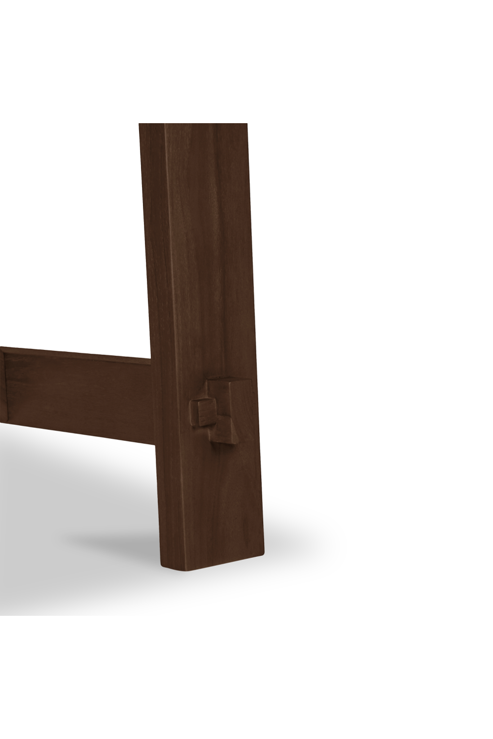 Modern European furniture - Slatted Teak Outdoor Dining Table - www.oroa.com