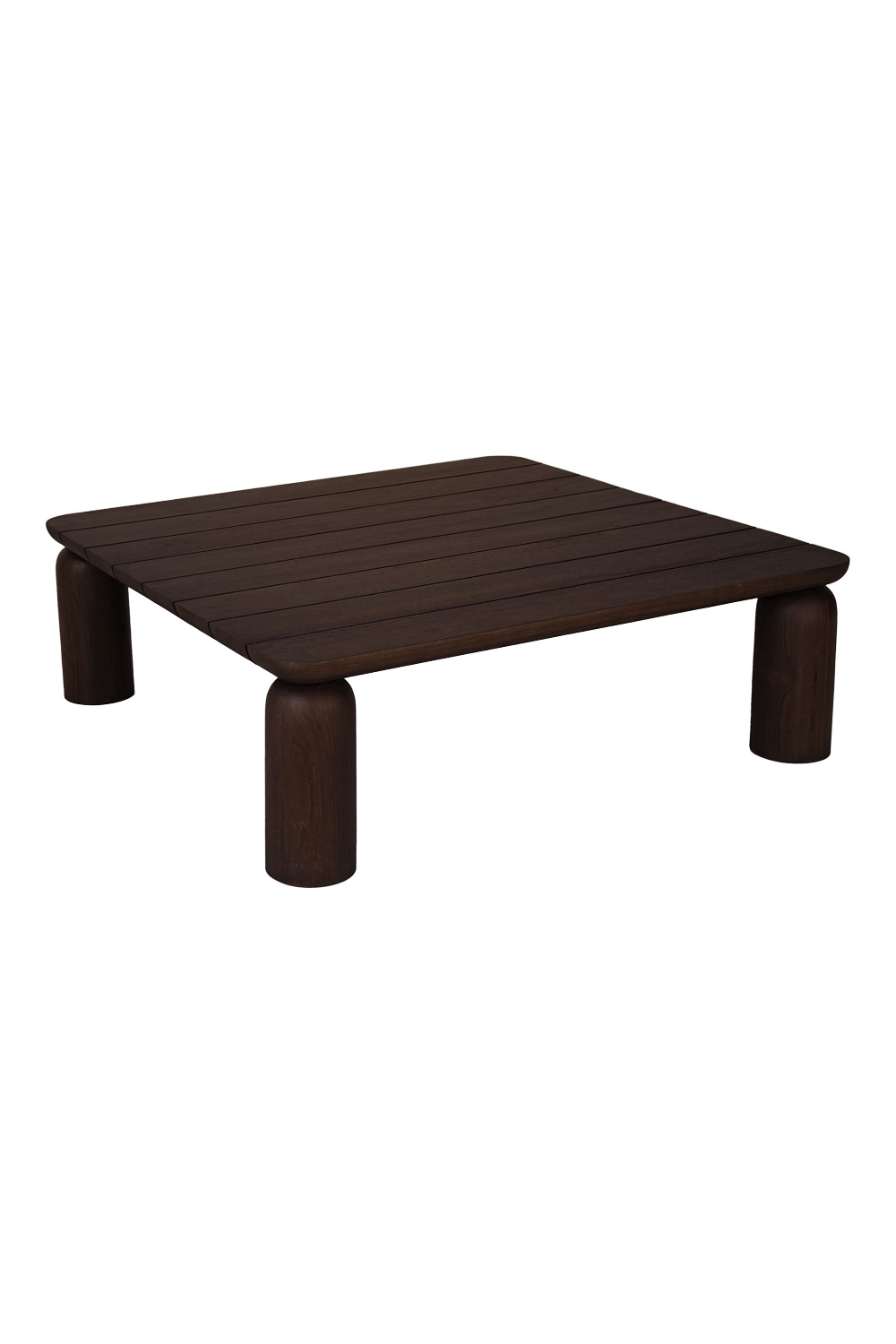Modern or European furniture - Brown Teak Outdoor Coffee Table - link to oroa.com