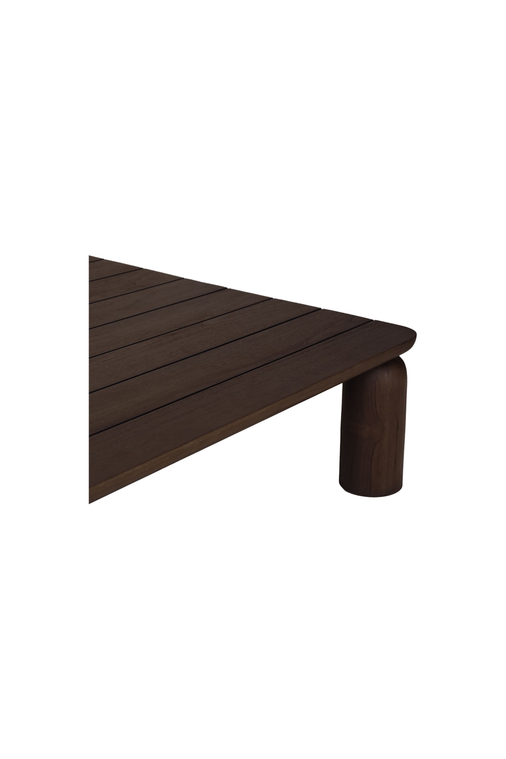 Modern or European furniture - Brown Teak Outdoor Coffee Table - link to oroa.com