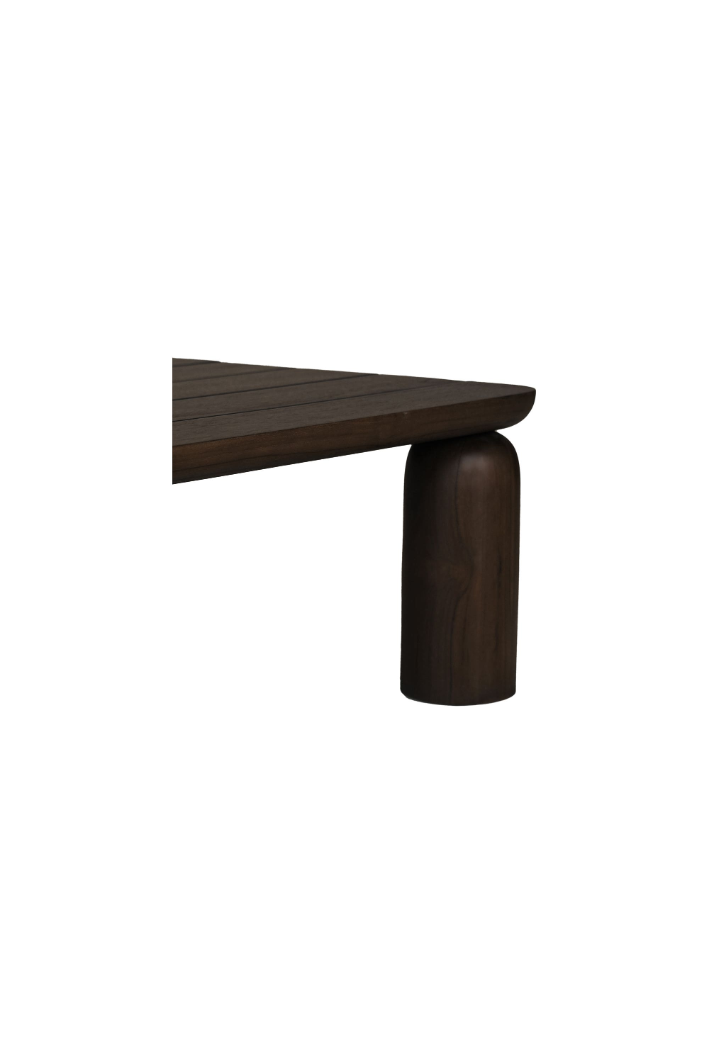 Modern or European furniture - Brown Teak Outdoor Coffee Table - link to oroa.com