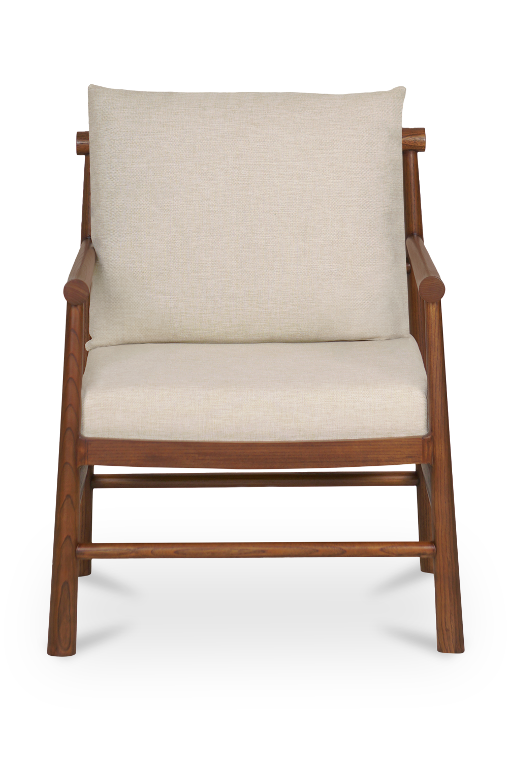 Sungkai Wood Framed Accent Chair | Novi Living Mayne | Oroa.com