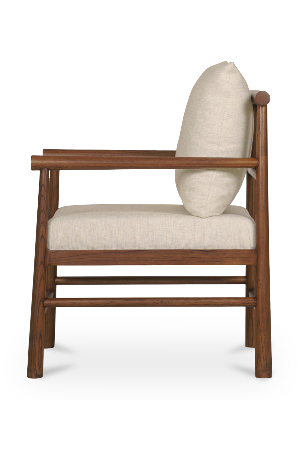 Modern European furniture - Sungkai Wood Framed Accent Chair - www.oroa.com