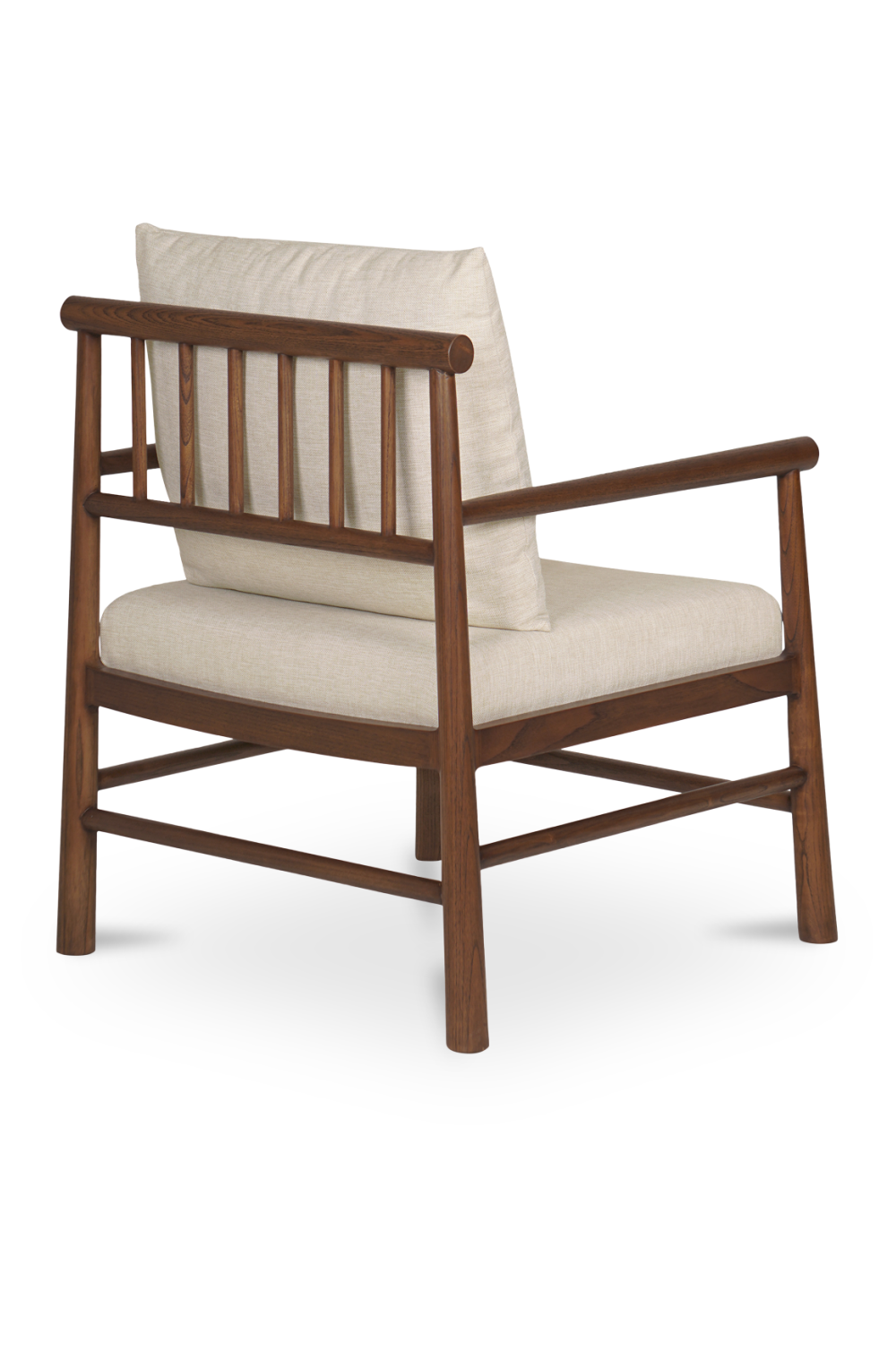 Sungkai Wood Framed Accent Chair | Novi Living Mayne | Oroa.com