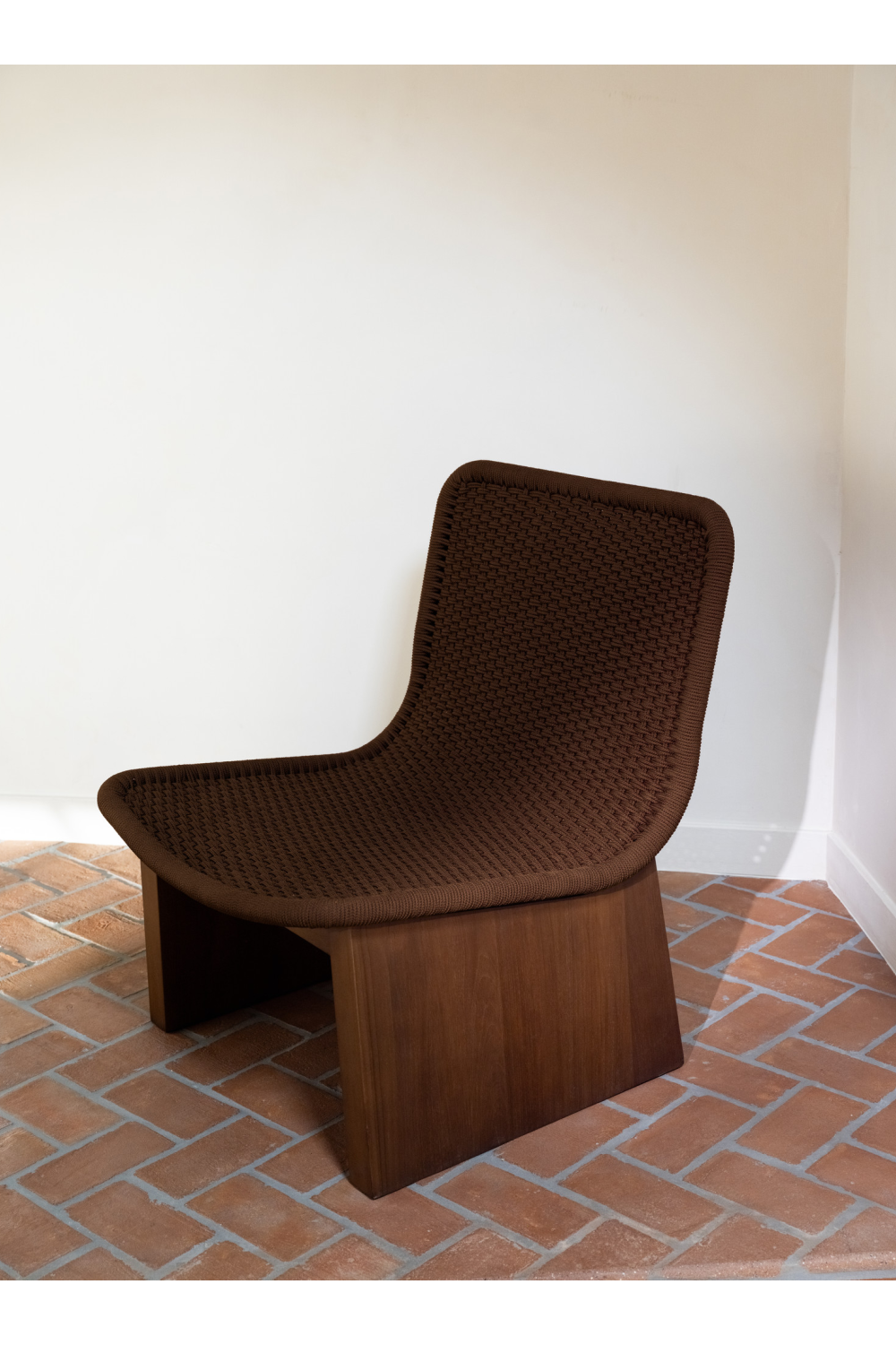 Modern European furniture - Handwoven Hyacinth Outdoor Accent Chair - www.oroa.com