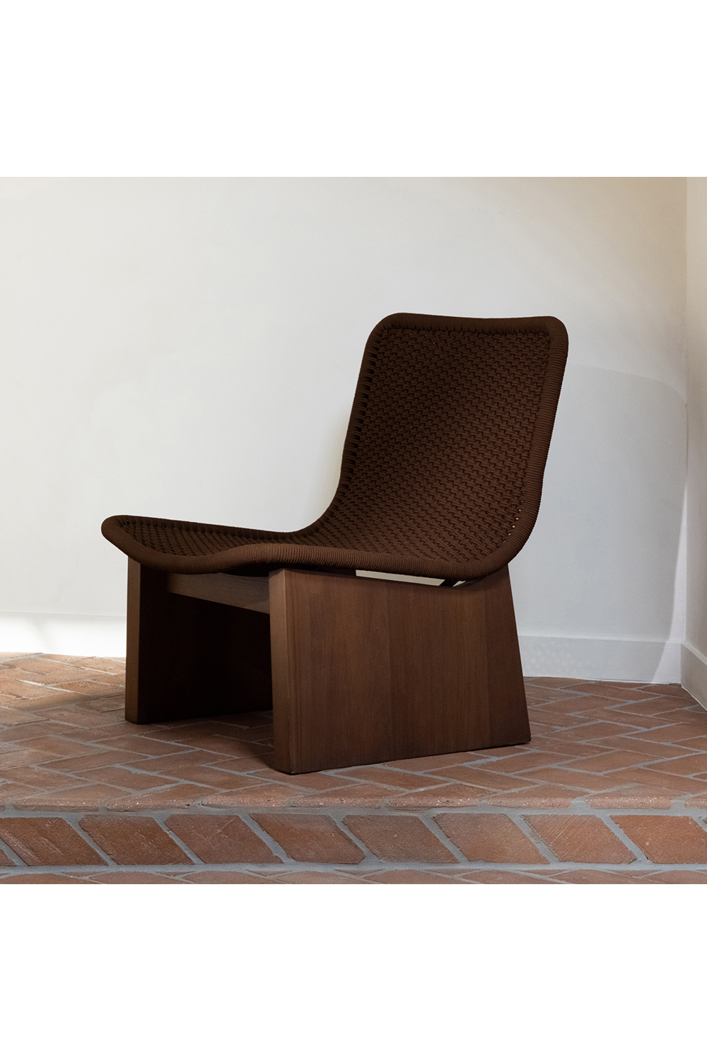 Modern European furniture - Handwoven Hyacinth Outdoor Accent Chair - www.oroa.com