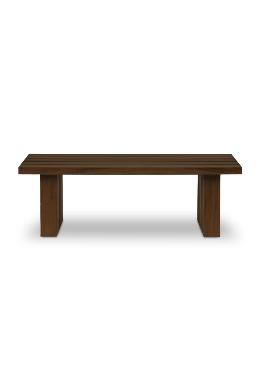 Modern European furniture - Slatted Teak Outdoor Coffee Table - www.oroa.com