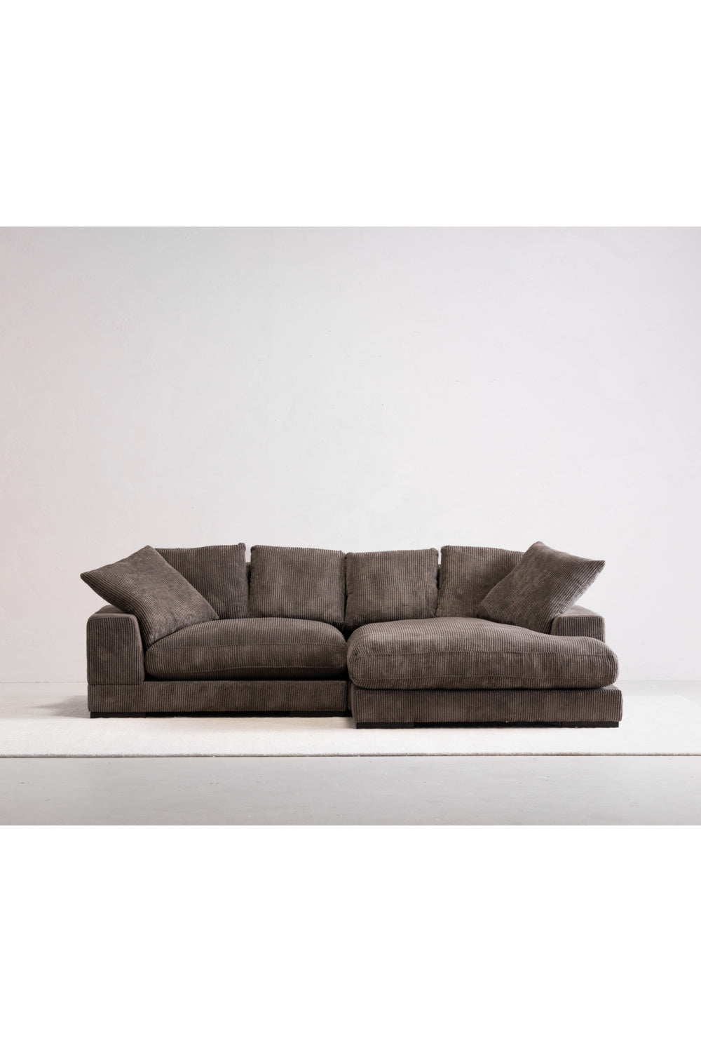 Modern European furniture - Corduroy Sectional Sofa - www.oroa.com