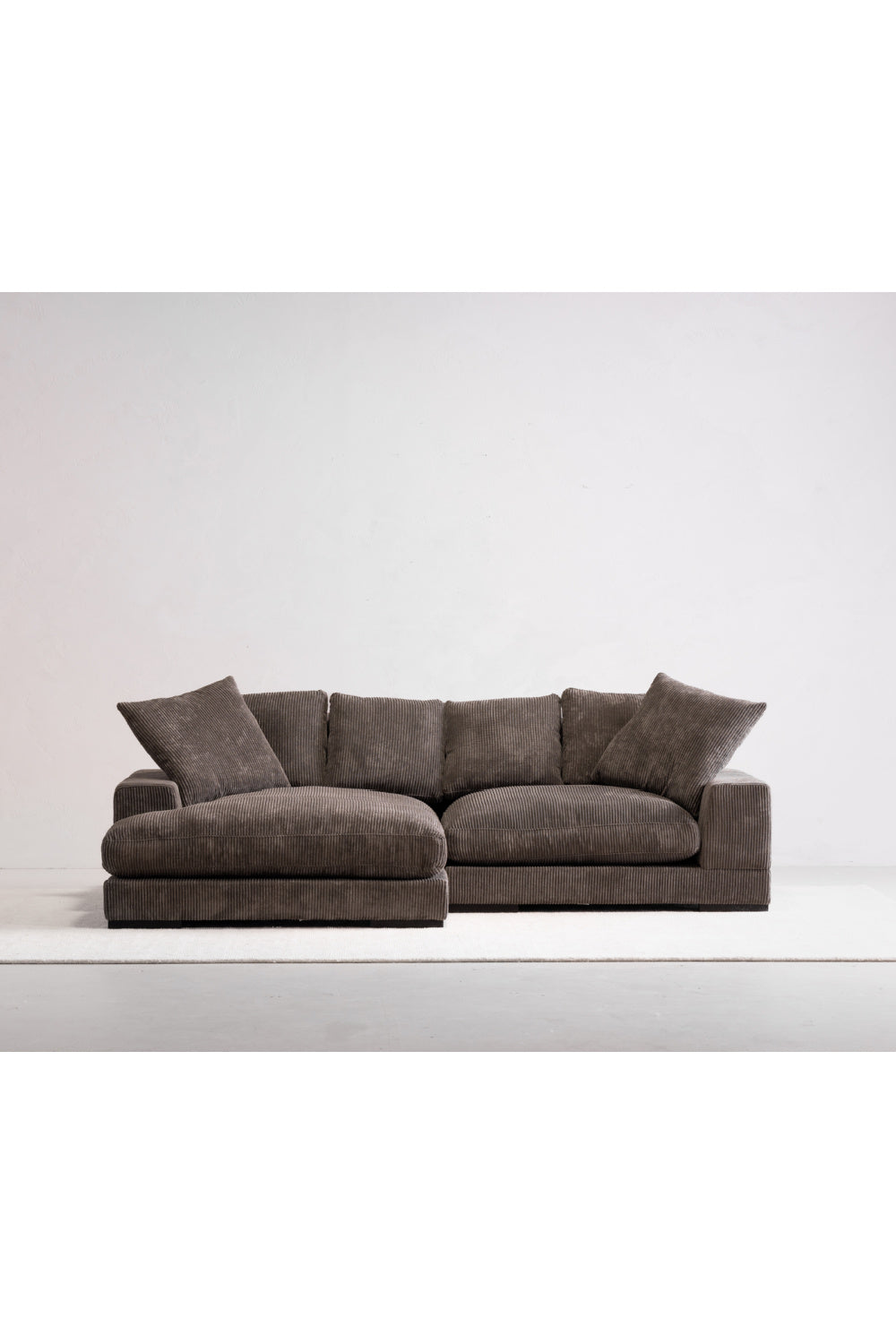 Modern European furniture - Corduroy Sectional Sofa - www.oroa.com