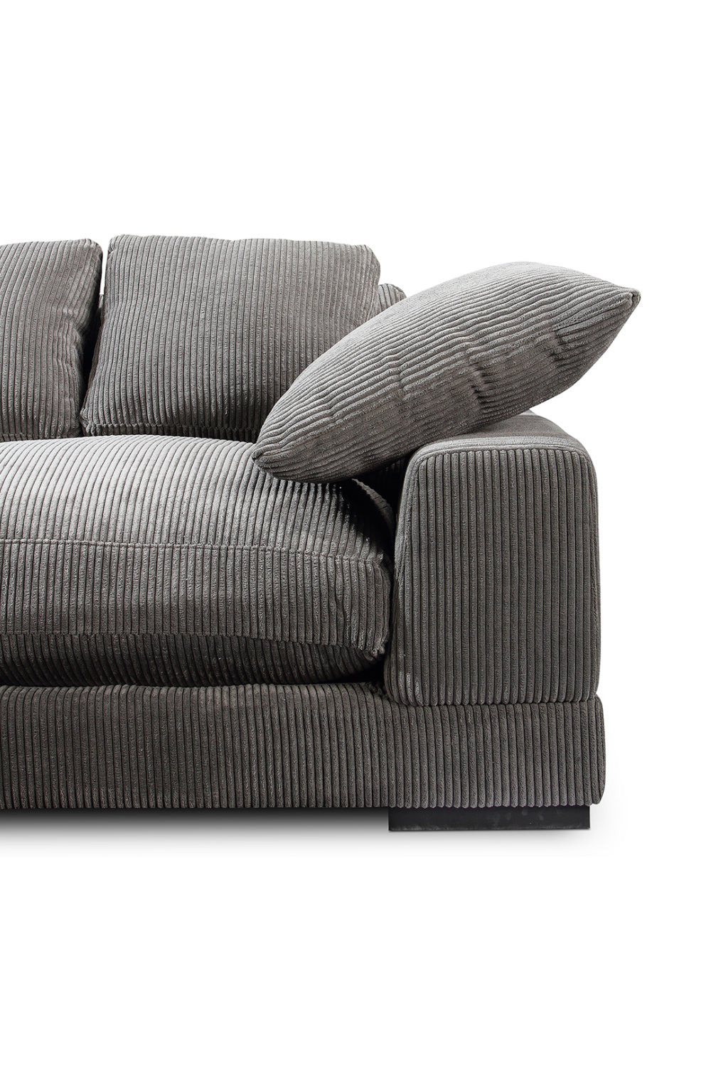 Modern European furniture - Corduroy Sectional Sofa - www.oroa.com