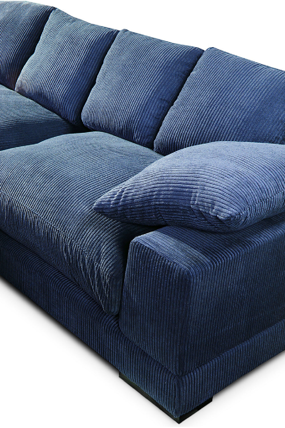 Modern European furniture - Corduroy Sectional Sofa - www.oroa.com