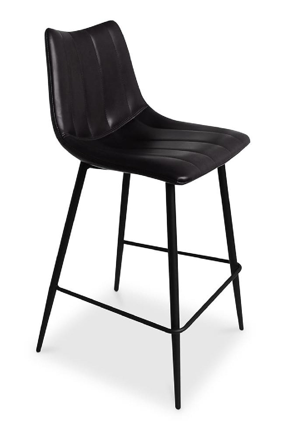 Modern European furniture - Vertical Stitched Counter Stools (2) - www.oroa.com