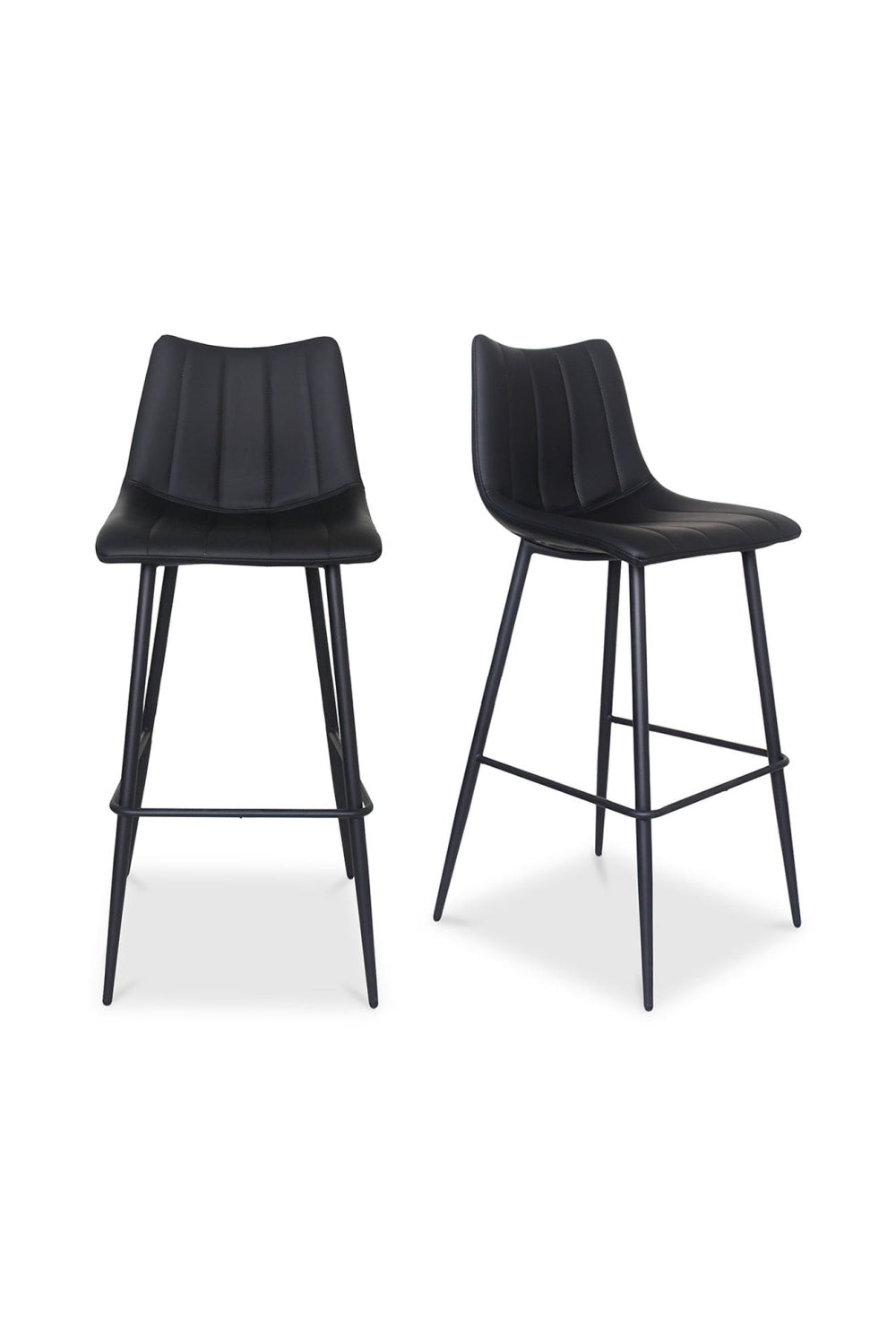Modern European furniture - Vertical Stitched Bar Stools (2) - www.oroa.com