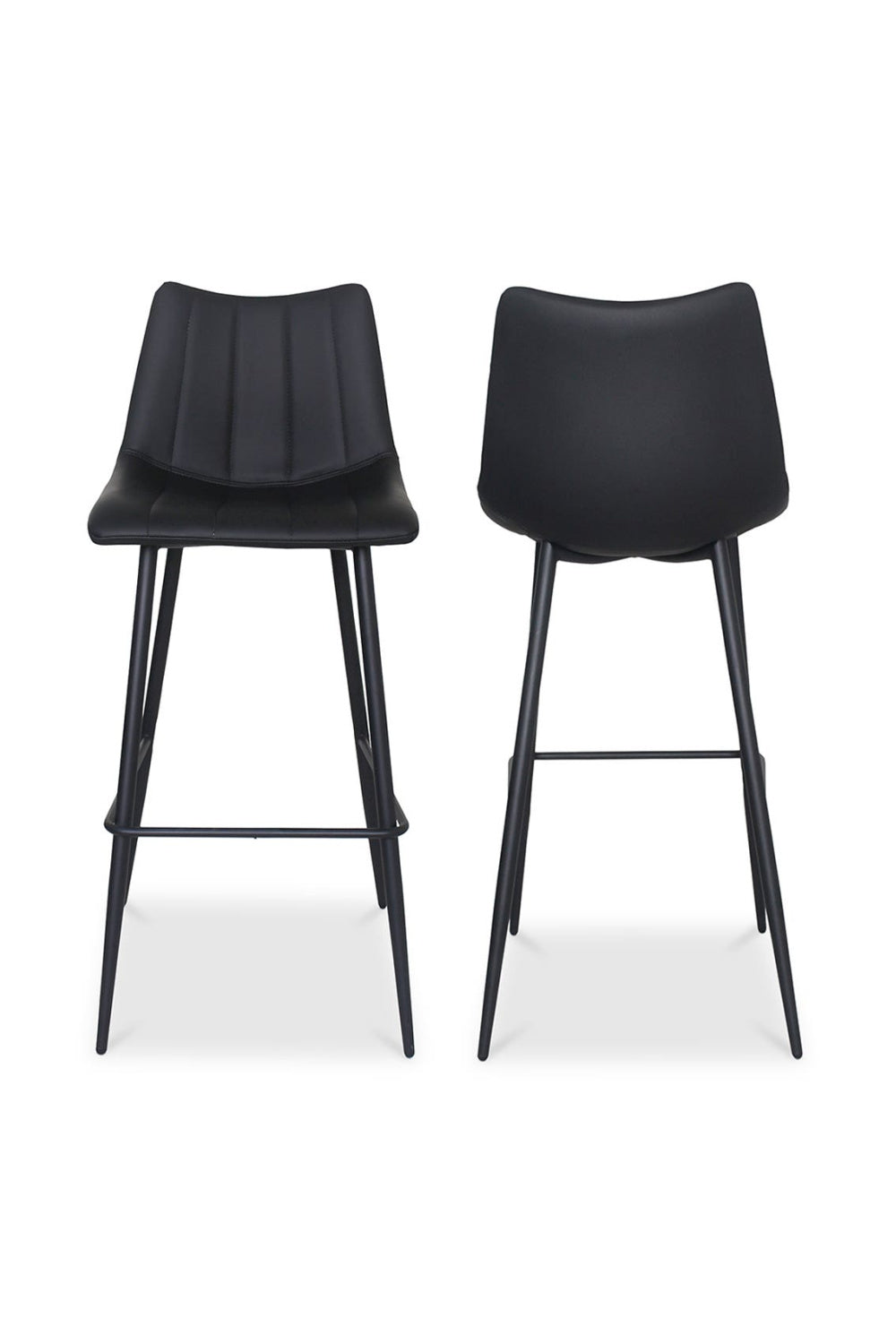 Modern European furniture - Vertical Stitched Bar Stools (2) - www.oroa.com