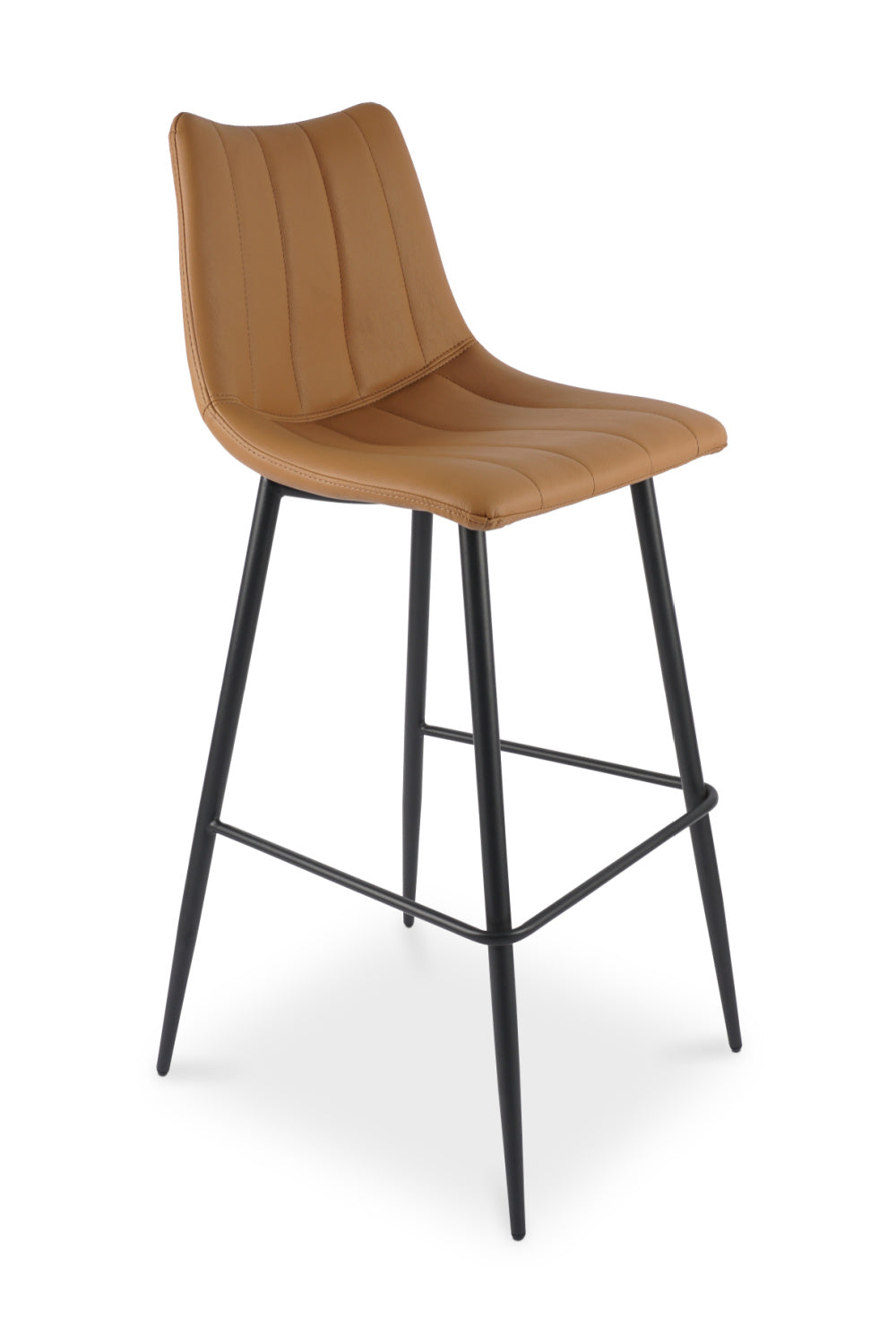 Modern European furniture - Vertical Stitched Bar Stools (2) - www.oroa.com