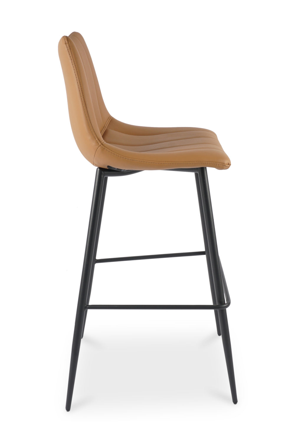 Modern European furniture - Vertical Stitched Bar Stools (2) - www.oroa.com